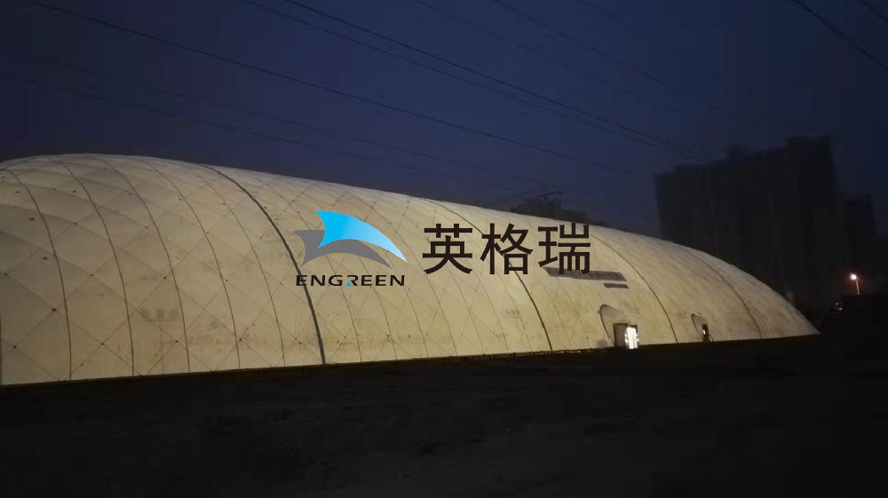 大跨度充大菠萝视频网址APP应用于土壤修复产业，对污染土壤区域进行覆盖